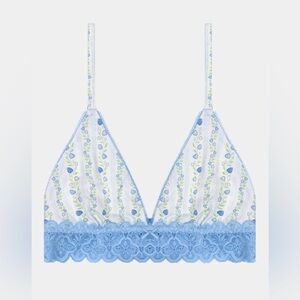 Roller Rabbit Hearts Vine Mercer Bralette NEW